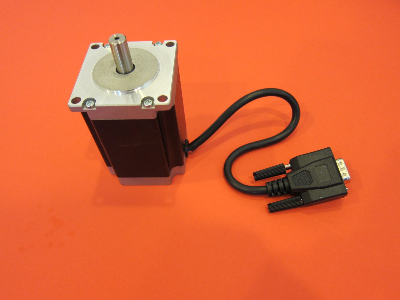 DB9 Connector with Stepper Motor